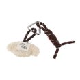 thumbnail image 3 of Unique Bargains 1 Pc Handbag Charm Cute Rope Handbag Accessories Dark Brown Khaki, 3 of 6