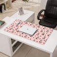 thumbnail image 3 of Long Mouse Pads for Desk,Pink Cow Strawberry Hat Pattern Desk Mats on Top Of Desks, Desk Mouse Pad Extra Large with 3mm Non-Slip Base and Stitched Edge for Gaming,Office,Work,Home 31.5"x15.7", 3 of 6