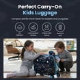 thumbnail image 5 of Viggio Travel To Space Ride-On 18" Suitcase For Kids & Toddlers, 5 of 7