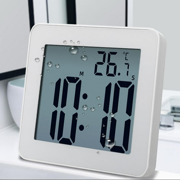 Reloj despertador digital LCD Reloj de escritorio Reloj despertador Cocina Temporizador de cocina Temporizador de cuenta de regresiva para Colco Temporizador de reloj de alarma Walmart en linea