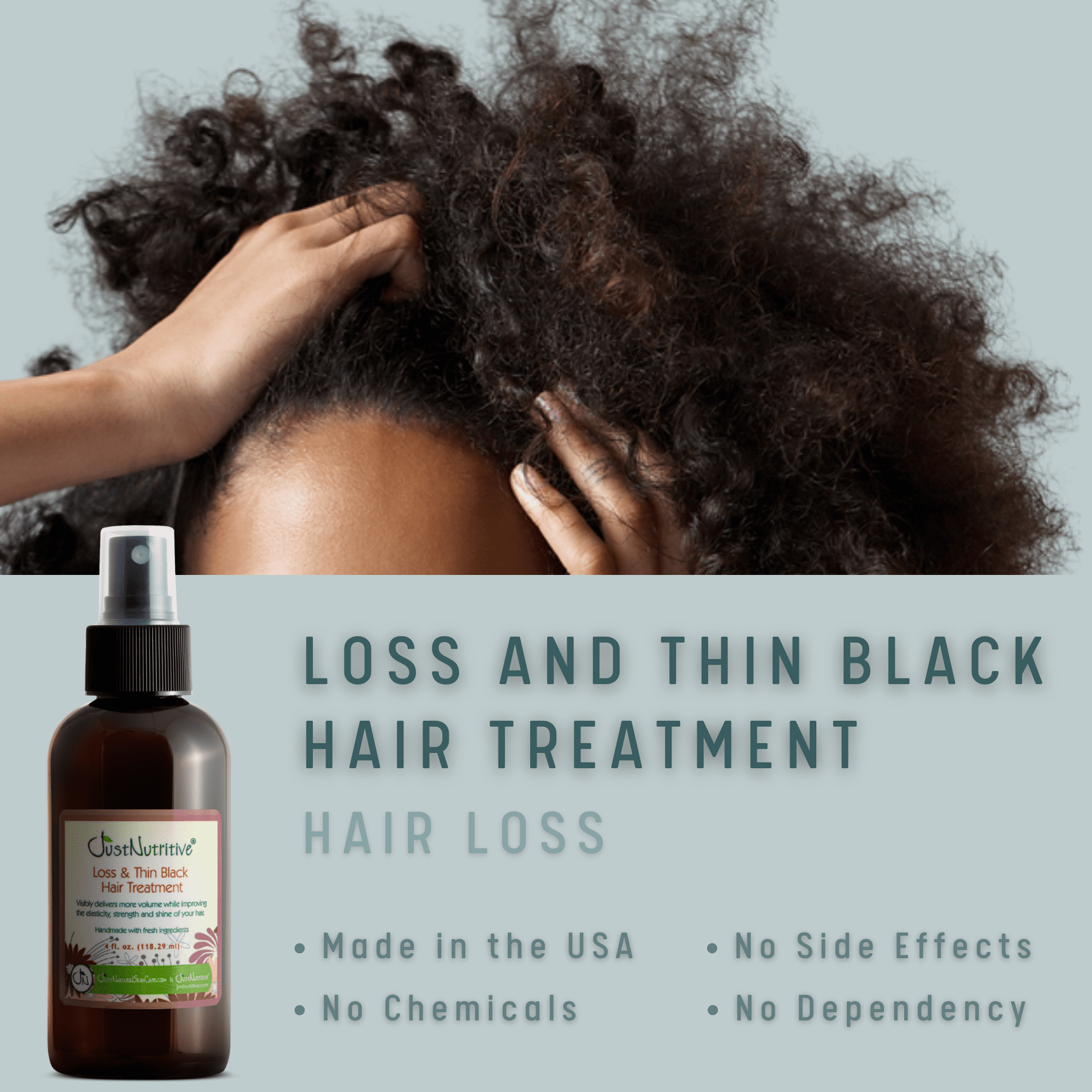 Loss & Thin Black Hair Treatment 