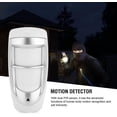 thumbnail image 2 of Detector de movimiento, sistema de seguridad de inmunidad con cable impermeable Ip65 para exteriores, alarma antifalsa con sensores duales Pir, 2 of 5