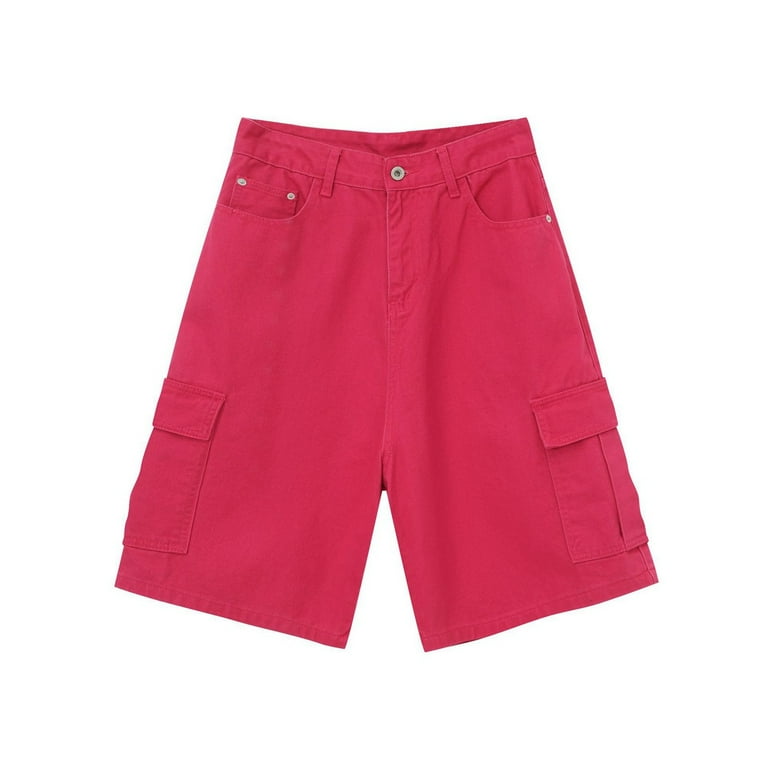 Dpytoraw Men's Shorts Baggy Short Jeans Boys Baggy Jeans