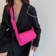 thumbnail image 5 of Bolsos cruzados simples bolsos de mensajero de tela de nailon solapa pequeña para ir de compras, 5 of 9
