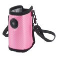 thumbnail image 4 of Bolsa calentadora de biberones con pantalla digital, temperatura constante y ajustable, para el hogar y el coche, color rosa y rojo, 4 of 14