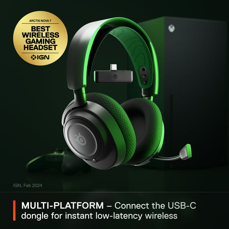 SteelSeries Arctis Nova 7X Xbox-Compatible Premium Wireless