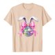 thumbnail image 2 of Tops de Manga Corta de Verano para las Mujeres Imprimir Blusa de Cuello Redondo, Moda Ligera de Poliéster Spandex, 2 of 5