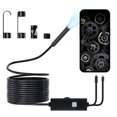 thumbnail image 1 of Aumotop 1920P HD Endoscope Camera with 8 LED Lights, 7.9mm IP67 Waterproof, 16.4FT Semi-Rigid Cable for iPhone iPad iOS 9.0+ and Android 6+, 1 of 7