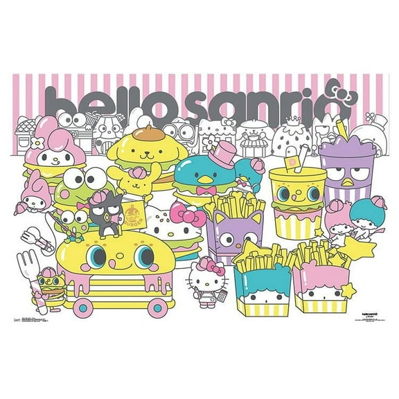 Hello Sanrio - Group Poster Print (34 x 24)
