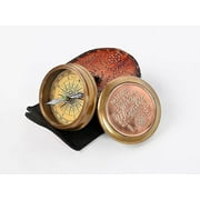 Indian Nautical Instruments Not All Those Who Wander are Lost Magnetic Compass Graduation Confirmation Day Gift Compass Marine Antique Replica Vintage Magnetic Direction Antique Compass