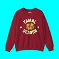 thumbnail image 4 of Tamal Season College Sports Crewneck Sweater | Funny Viral Latino | 3 Colors, 4 of 7