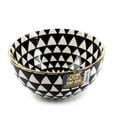 thumbnail image 3 of Thyme & Table Medallion Ceramic Bowl Black and White, 3 of 9
