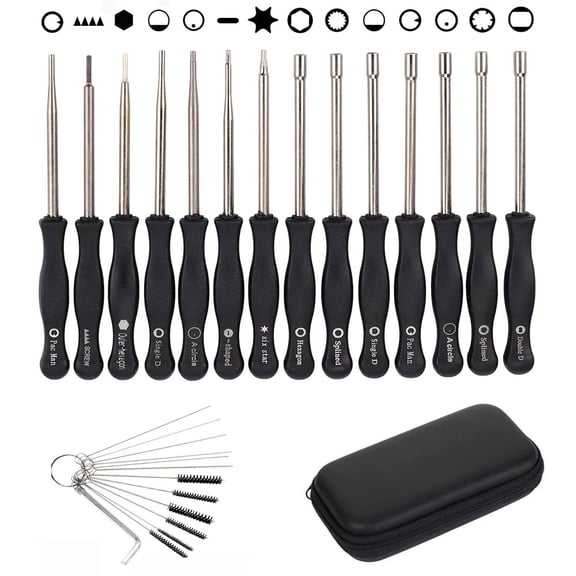 14 Packs Carburetor Adjustment Tool Carburator Adjusting Kit for 2-Cycle Small Engine Compatible with Poulan STHIL Echo Ryobi Troy Bilt Trimmer Weedeater Chainsaw