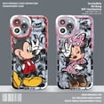 thumbnail image 2 of Disney Mickey Minnie Mouse Case for Apple iPhone 8 12 Mini 13 Pro Max 11 15 Plus 7 X XS SE XR 14 Pro Cover Clear Silicone, 2 of 5