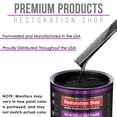 thumbnail image 4 of Restoration Shop Phantom Black Pearl Acrylic Urethane Auto Paint - Gallon Paint Color Only, Single Stage High Gloss, 4 of 5