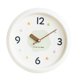 thumbnail image 1 of Reloj de pared moderno Macarena con números grandes redondo Verde, 1 of 8