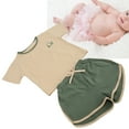 thumbnail image 5 of Camiseta de bebé, pantalones, traje infantil, camiseta de bebé encantadora, pantalones para nios peq LHCER No, 5 of 5