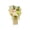 A001- Fluorescence Yellow, variant on Fake Flower Bouquet Pink Artificial Rose and Carnation Mini Arrangement Small Gift Bouquet for Desktop Tabletop Home Decor