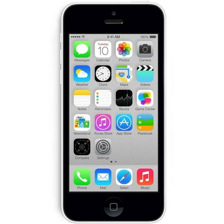 Refurbished Apple iPhone 5c 16GB, White - Unlocked (Iphone 5c 16gb Best Price)