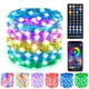 thumbnail image 5 of Cadena de luces LED inteligentes con WiFi y control remoto, compatible con Alexa, 5 m, 50 LED, decorativas, alimentadas por USB, para dormitorio, Navidad, fiestas, interiores y bodas., 5 of 5
