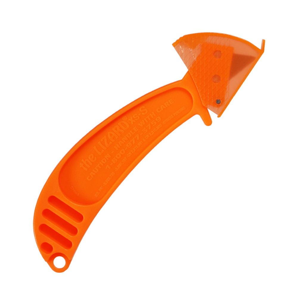 Spellbound LZ036R5OR Lizard Orange Safety Utility Knife 6 / PK