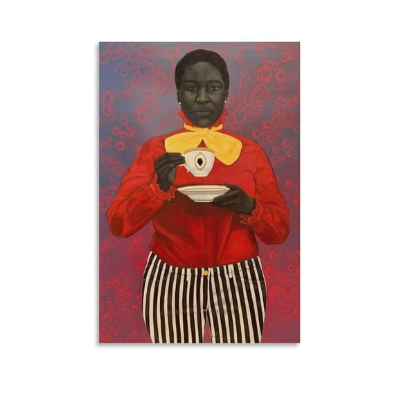 Portrait Painter Amy Sherald Painting Art Poster (53) Wall Art Poster Gifts Bedroom Prints Home Decor Hanging Picture Canvas Painting Posters 20x30inch(50x75cm)