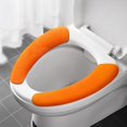 thumbnail image 1 of Pegatinas adhesivas para asiento de inodoro doméstico, pegatinas para inodoro, funda de inodoro estática extragrande, pegatinas universales impermeables para inodoro de verano, 1 of 6