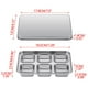 thumbnail image 2 of Enrejado de hielo, bandeja para cubitos de hielo, bandejas de hielo Bandejas de hielo de acero inoxidable con tapa Fácil liberación Metal para congelador Ideal para hacer cubitos de hielo para cóctele, 2 of 9