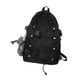 thumbnail image 2 of Mochilas de senderismo Mochila femenina Mochila de transporte impermeable Mochila de viaje universal Bolsa de monopatín para deportes Ciclismo Camping Negro shamjiam Bolsas de viaje masculinas, 2 of 8