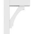 thumbnail image 3 of 5"W x 14"D x 18"H Standard Imperial Architectural Grade PVC Bracket With Block Ends, 3 of 8