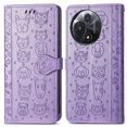 thumbnail image 1 of Funda Cartera FOXDOCK para TCL 60 , Flip PU con Relieve de Gatos y Perros, Tarjetero y Soporte, 1 of 6