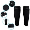 thumbnail image 4 of 2 Pairs Shin Guard Sleeves Soccer Guard Sleeves for Soccer Sports, Black Color, 4 of 5