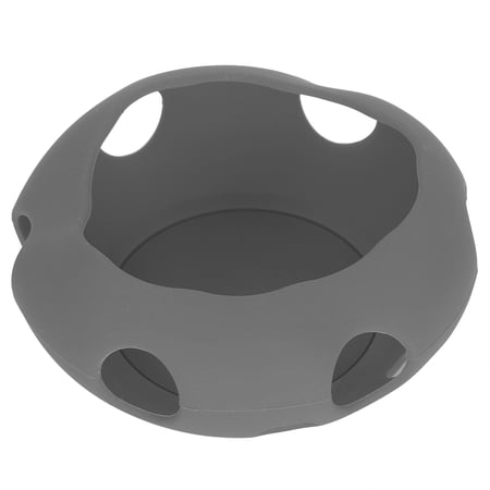 Speaker Protection Case Silicone Non Slip Shockproof Dust Proof Storage Bag for Google Home Mini SpeakerGray