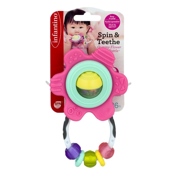 Infantino Handle Rattle 0-3 Months Baby Toys