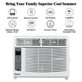 thumbnail image 4 of Ktaxon WiFi Wnabled 6000BTU Window Air Conditioner With Remote, White, 4 of 8