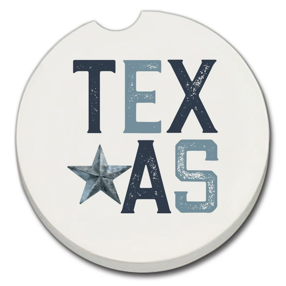 Thirstystone "Patriotic Texas" Single Stone Car Coaster