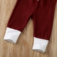 thumbnail image 5 of Qiylii Baby Clothes Set, Contrast Color Long Sleeve Tops T shirt+Long Pants, 5 of 8
