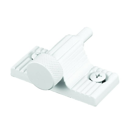 U 9850 Lock, 1 in., Zamac Cast Housing w/Aluminum Bolt, White, Twist-In Action, Used on horizontal sliding windows and patio sliding door systems as.., By Prime-Line