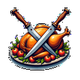 thumbnail image 6 of Yatrandify Waterproof Vinyl Thanksgiving Stickers Funny Turkey Stickers for Notebooks Luggage Instruments, 6 of 9