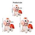 thumbnail image 3 of 4PCS Stuffed Plush Horse Doll Companion Doll for Chinese New Year Home Decoration and Festival Shelf Desk Display, 3 of 9
