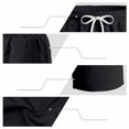 thumbnail image 5 of IhhxPro Men's Linen Athletic Shorts Cargo Men with Elastic Waist Quick Dry Multi Pocket Outdoor Casual Summer Loose Fit Lightweight Travel Hiking S-3XL, 5 of 9