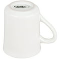 thumbnail image 3 of Core Dinnerware 8 oz Ivory White Coffee Mugs 6 Pack Restraunt Style China, 3 of 4
