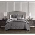 thumbnail image 1 of 6 Piece Imara Comforter Set, Gray - Queen Size, 1 of 1