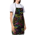 thumbnail image 4 of Pofeuu Color Summer Print Aprons with Pockets, Cute Aprons for Kitchen, Cooking, Server, Barber, Chef Apron, 4 of 7