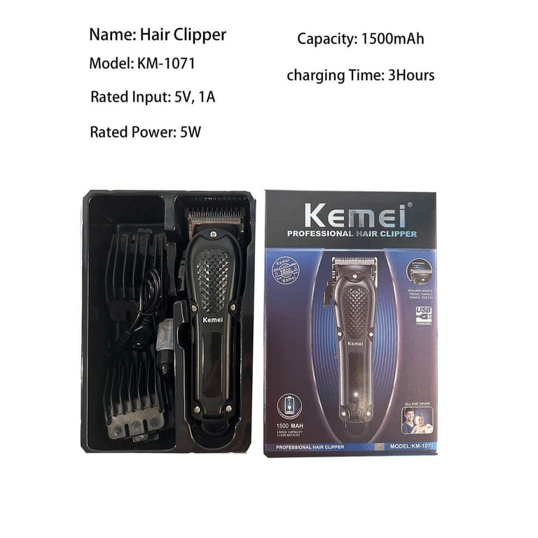 Kemei Brand KM-1071 Professional Hair Clipper For Men - Walmart.com