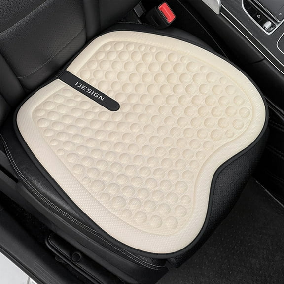 WKSCLPAI Car Seat Cushions for Driving,Ventilated & Breathable Cool Pad, Front and Rear Two-Piece Set, Universal Fit for Sedan Suv Truck, Ice Silk Material, Machine Washable ,Relieve Driving Fatigue