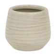 thumbnail image 1 of Maceta pequeña de cerámica curva Fairloam de Planter Cheung, color blanco, 1 of 3