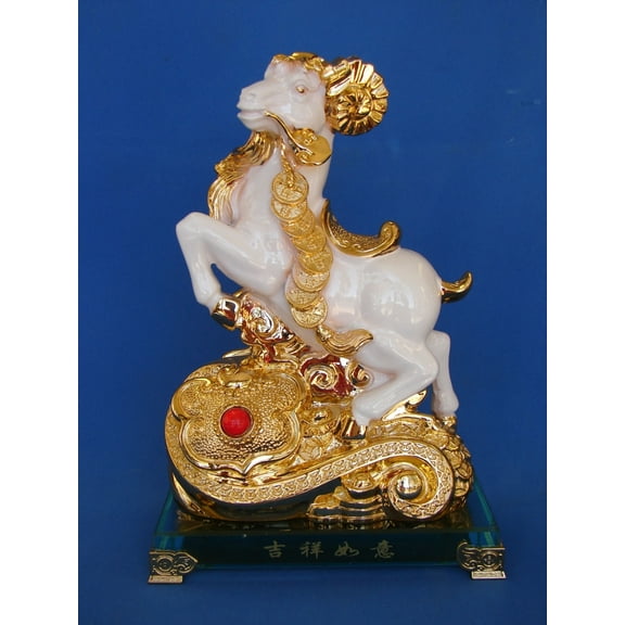 Ru Yi Sheep Statue for Year of the Sheep