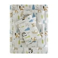 thumbnail image 3 of Cozy Flannel Printed Sheet Set - Multi Forest Animals - 100% Cotton Flannel Bed Sheets for Ultimate Comfort - Soft and Warm Bedding for Kids and Adults, 3 of 3