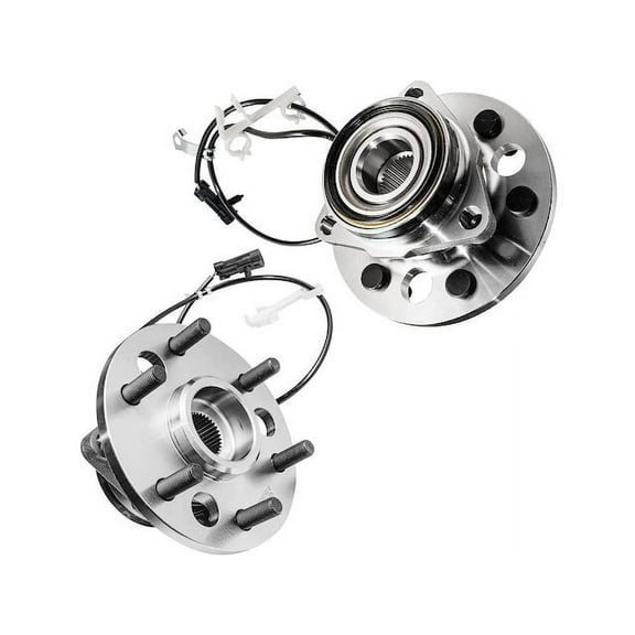 Front Wheel Hub Assembly Set - Compatible with 1995 - 2000 GMC Yukon 1996 1997 1998 1999